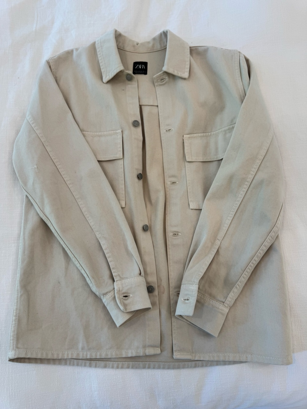 Zara Natural Beige men’s Jacket